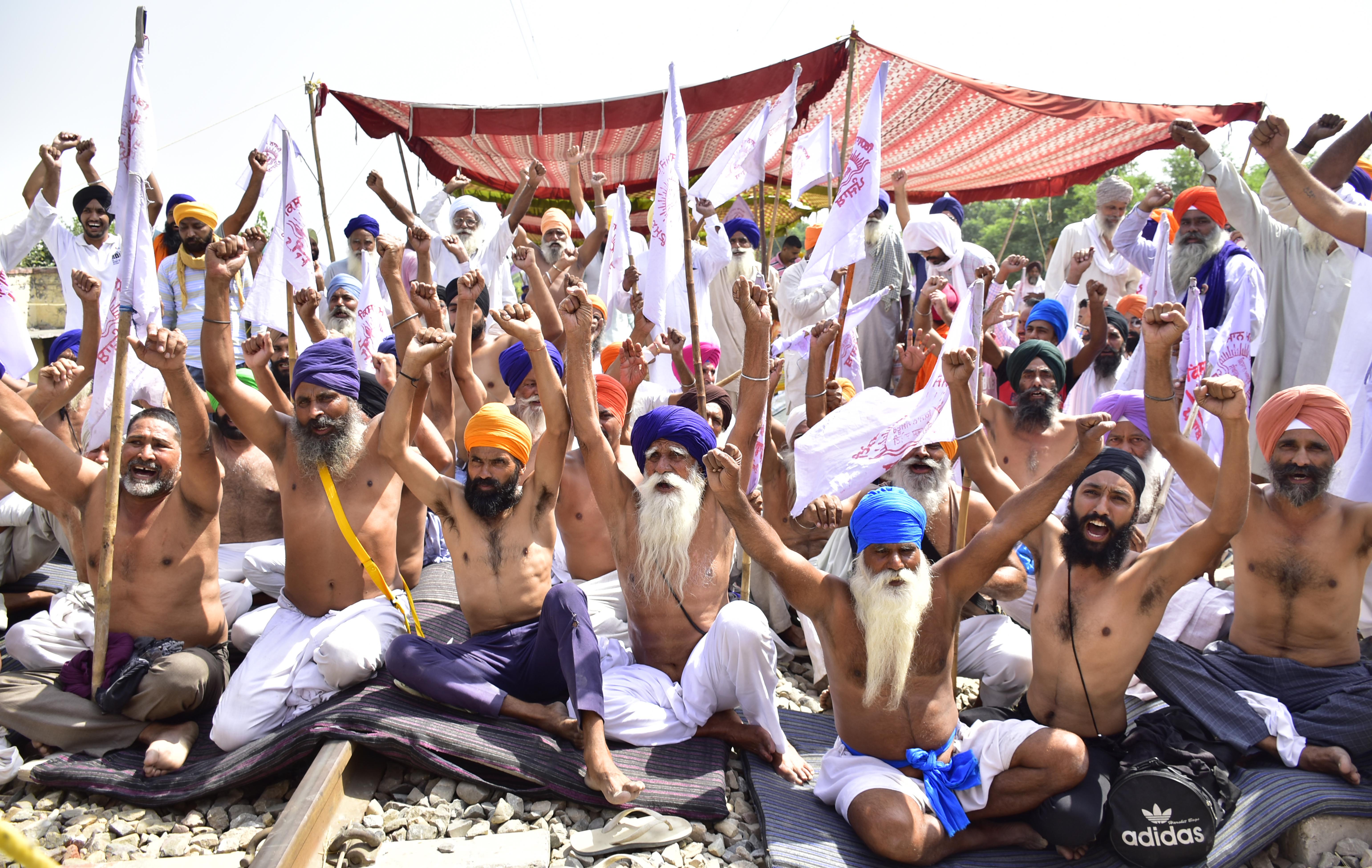 In Photos: Angry Farmers Protest Indian Gov’t’s ‘Historic’ Laws
