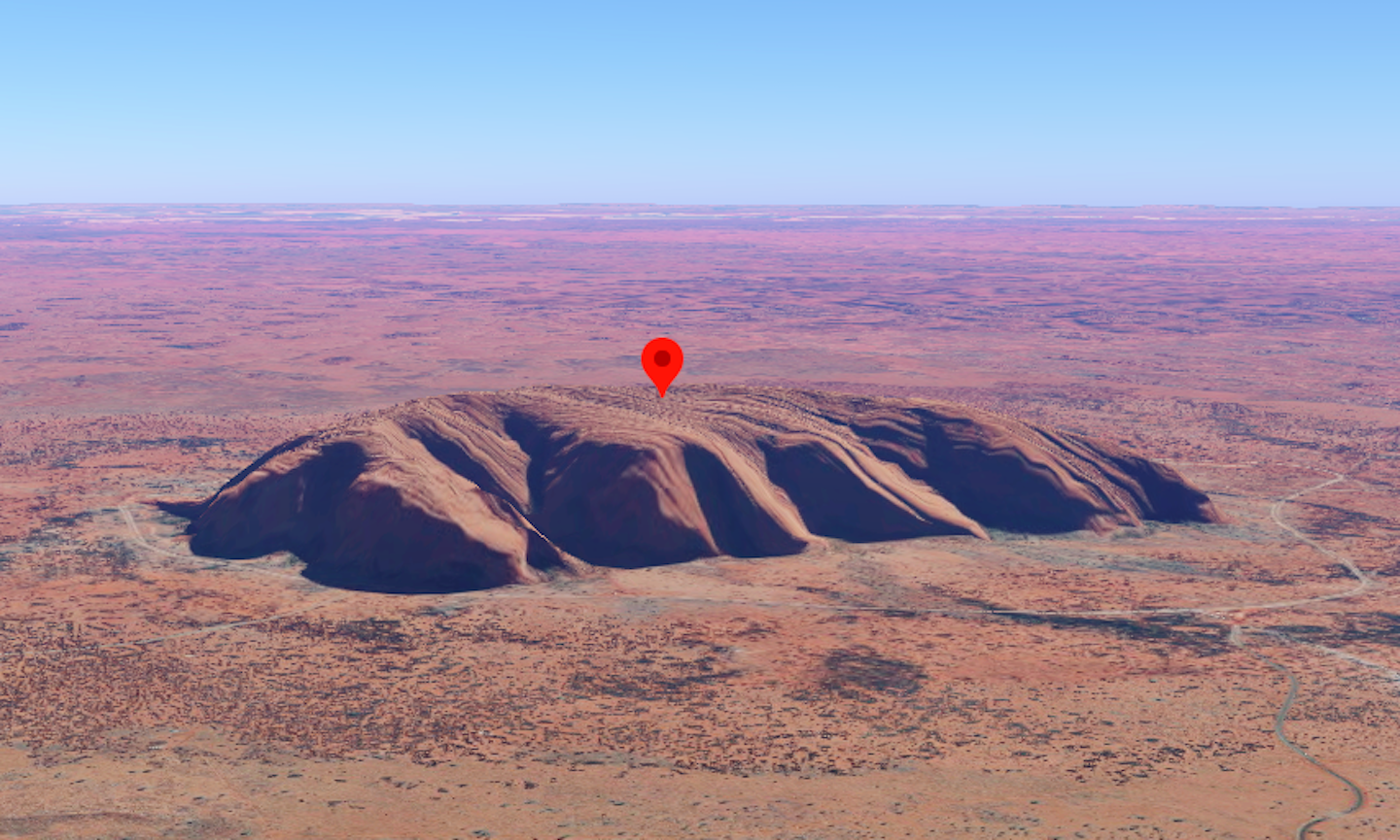 People Were Using Google Maps To Climb Uluru Now Google Has Stepped 