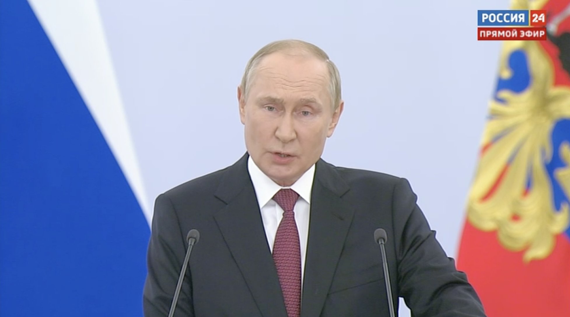 Putin Accuses West of ‘Satanism’ and Announces Annexations in Terrifying Speech