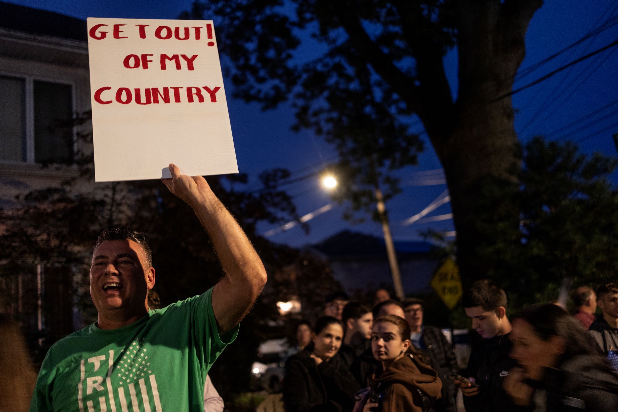 Staten Island Anti-Migrant Protesters Celebrate Victory on Fire Code Technicality