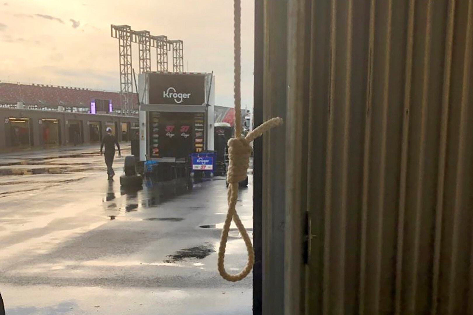 NASCAR Wanted Everyone to See the Noose in Bubba Wallace's Garage