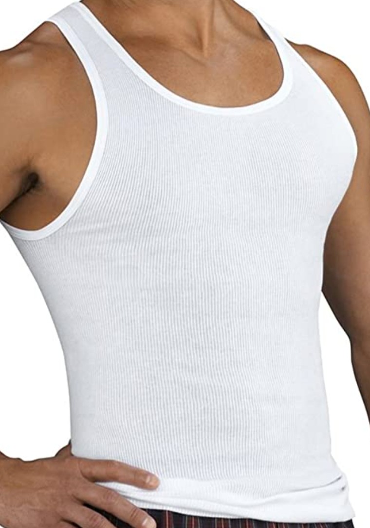 YLJIA Mens The Weekly Planet Leisure Bodybuilding White Tank Tank Tops 