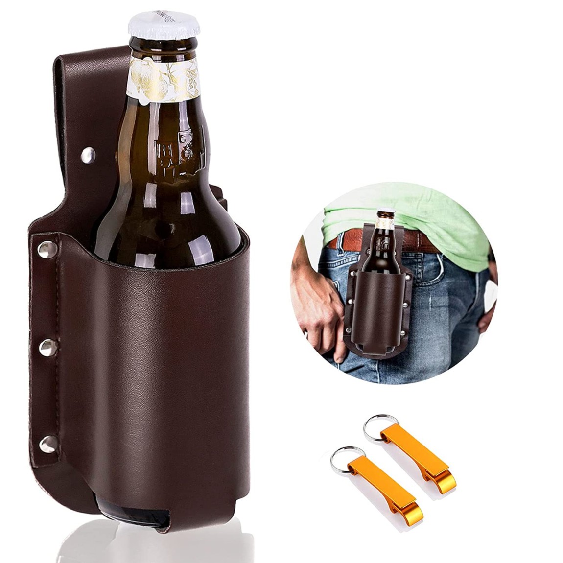 HOPS HOLSTER Hopsholster Ammo Pack 12 Can Beer Belt Vest (Racing Checkered)  - Bachelor Party & Bachelorette Party Bavaro Punta Cana