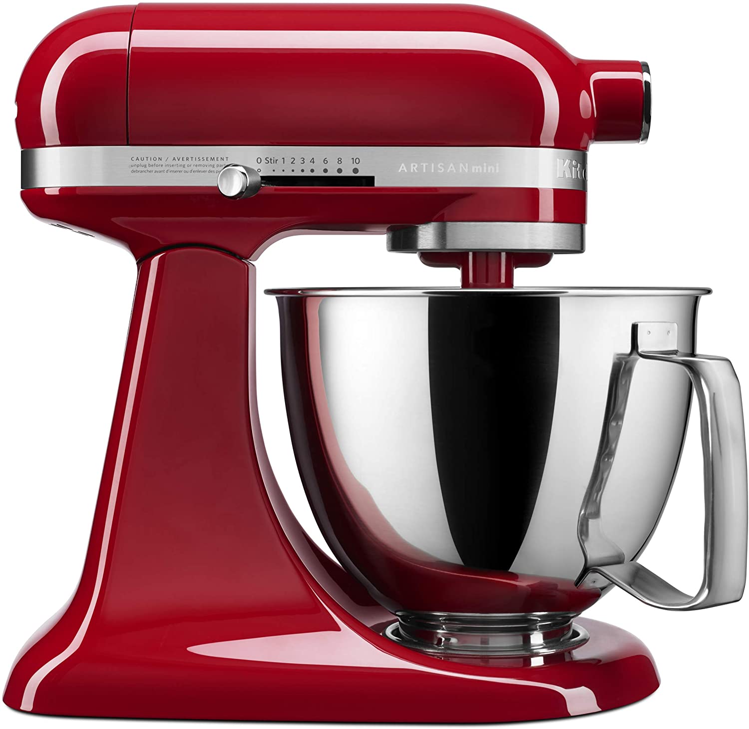 KitchenAid Ultra Power 5-Speed Empire Red Hand Mixer with 2 Stainless Steel  Beaters KHM512ER - The Home Depot