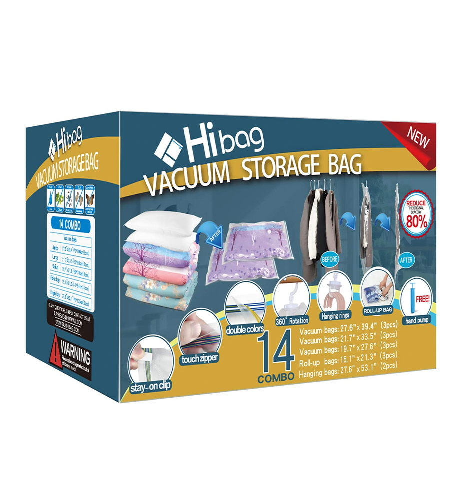 Space Saver Vacuum Storage Bags, Clothes Storage Bag, Vacuum Sealer Bags  For Comforters, Blankets, Bedding, Clothing - Temu