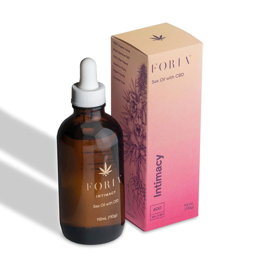 Intimacy Sex Oil with CBD - Foria