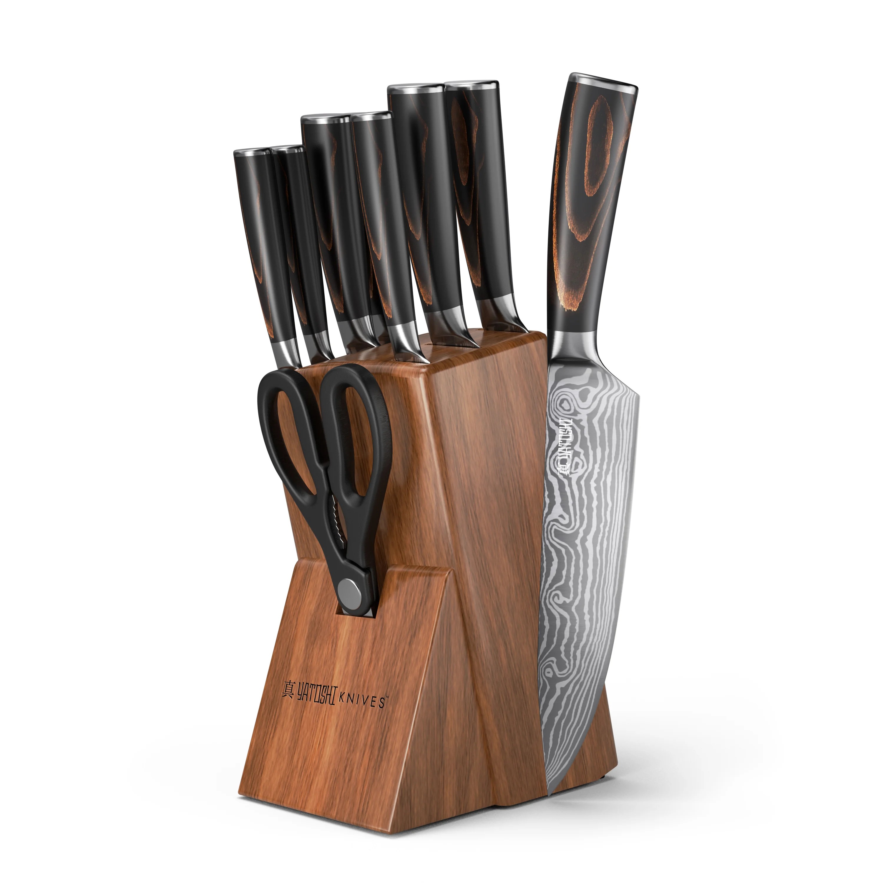 Yatoshi White Knife Block Set Review - Yatoshi White Knife Block