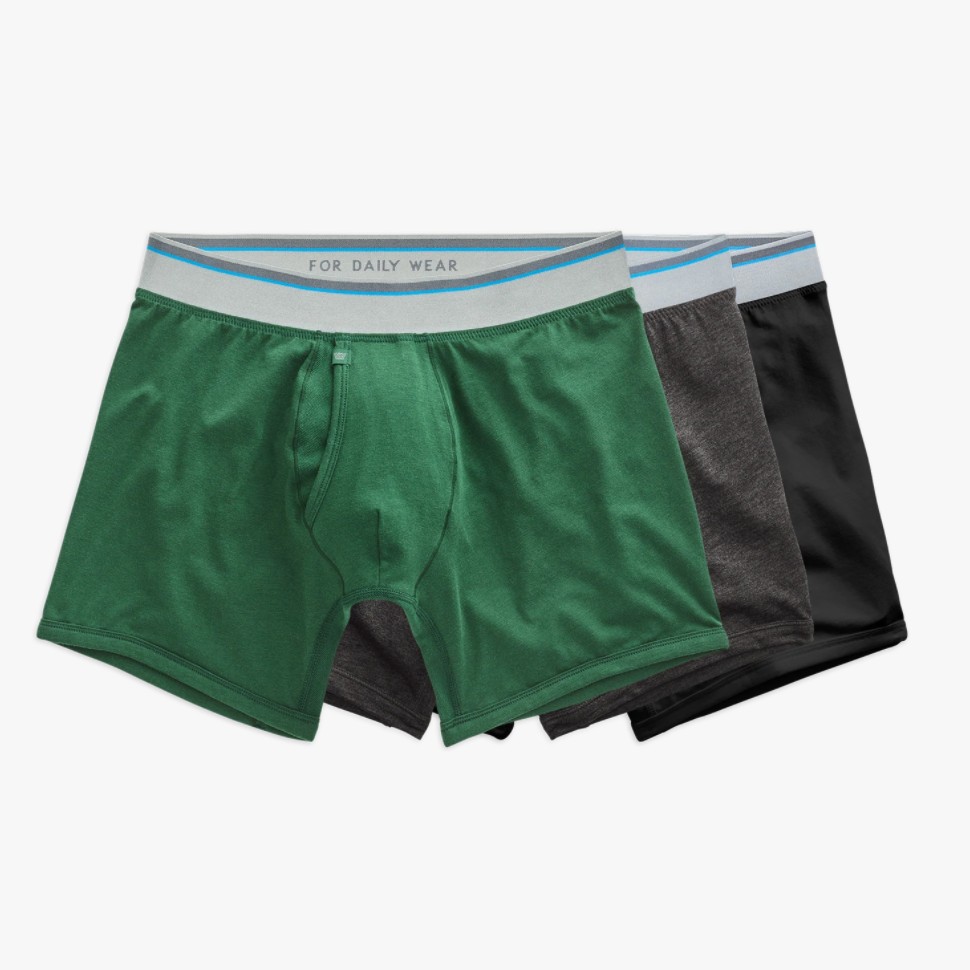 Underpants  Mens Calida Focus Trend Boxer Brief Clover Green