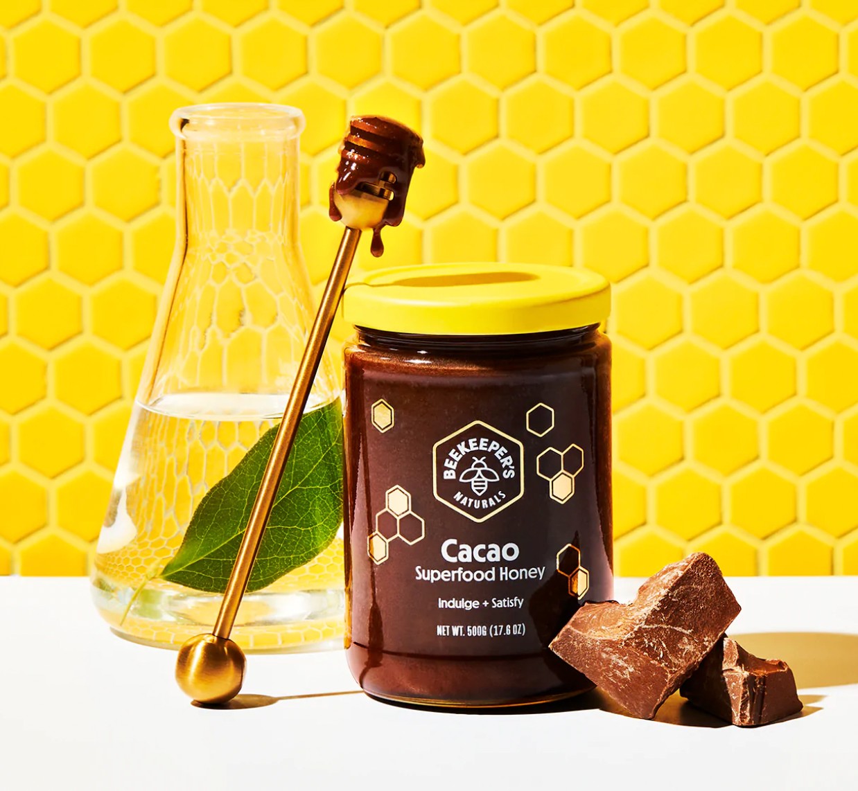  Beekeeper's Naturals Raw Honey Wildflower 17.6 oz