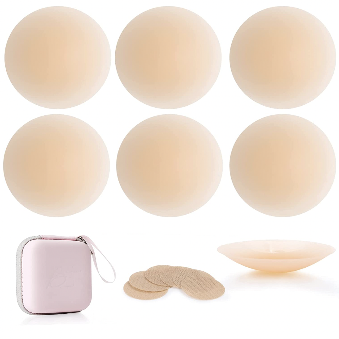 ME. by Bendon Silicone Gel Covers Nipple Covers in Nude