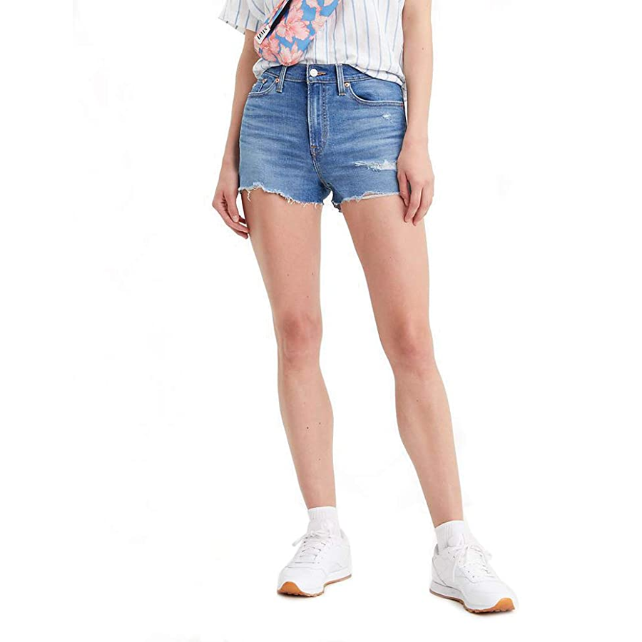 501 high rise shorts