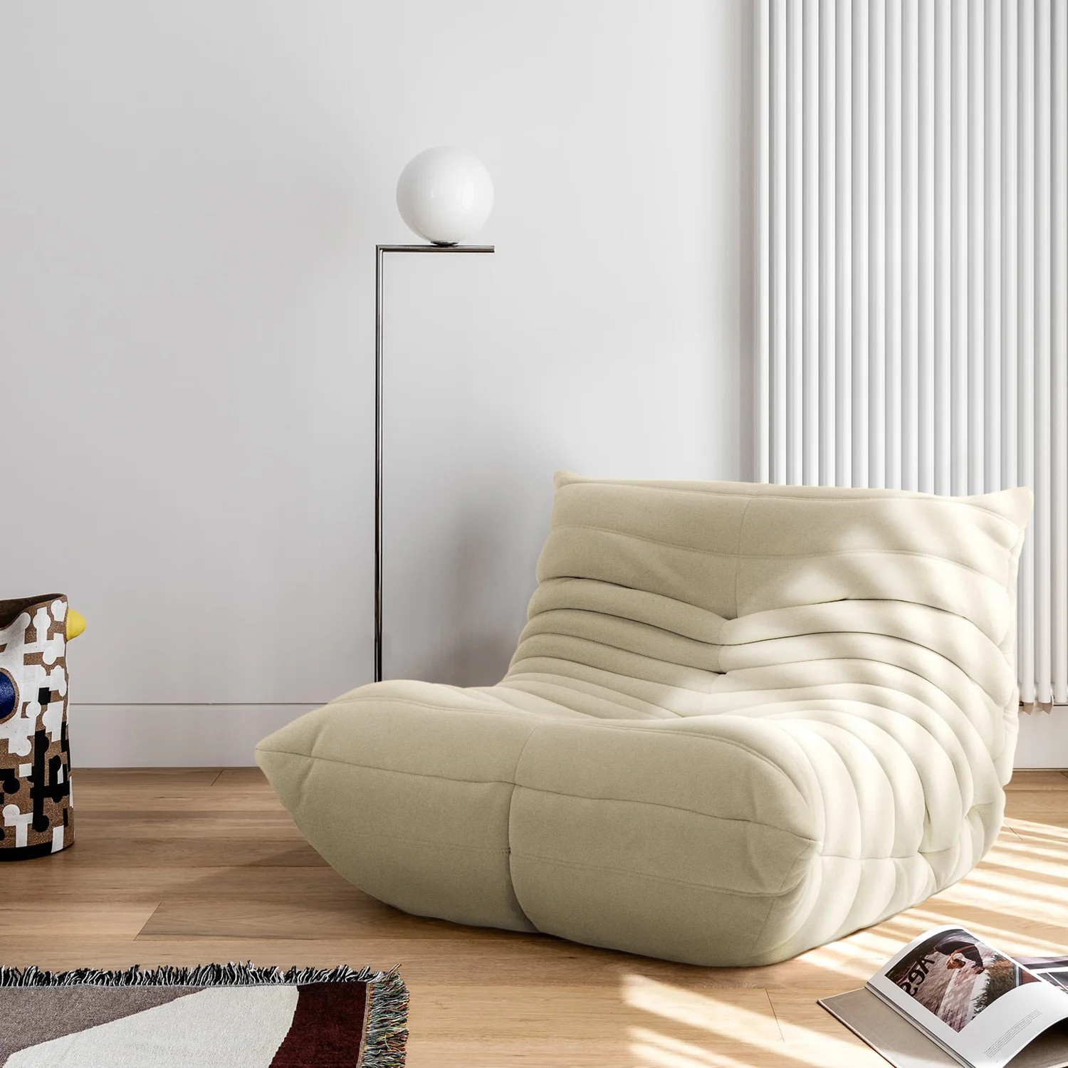 Togo Fireside Sofa and Ottoman – CORX Designs