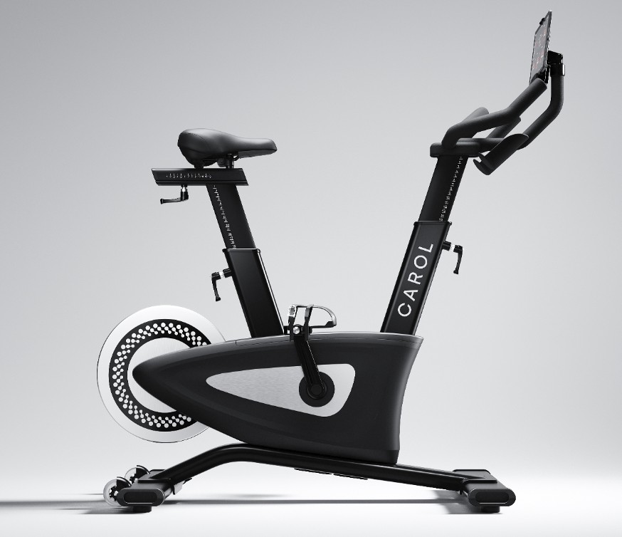 Carol stationary online bike