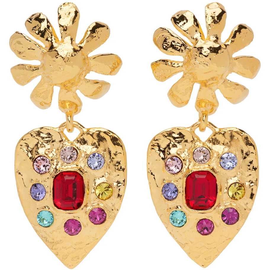 Louis Vuitton, Jewelry, Louis Vuitton Resin Rock My World Drop Earrings