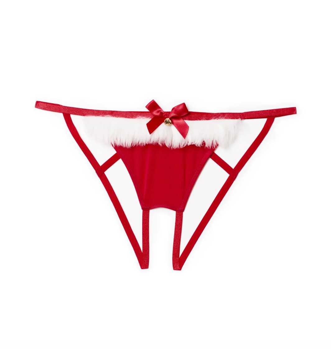 Perla Red Vibrating Thong, Shop TOYS