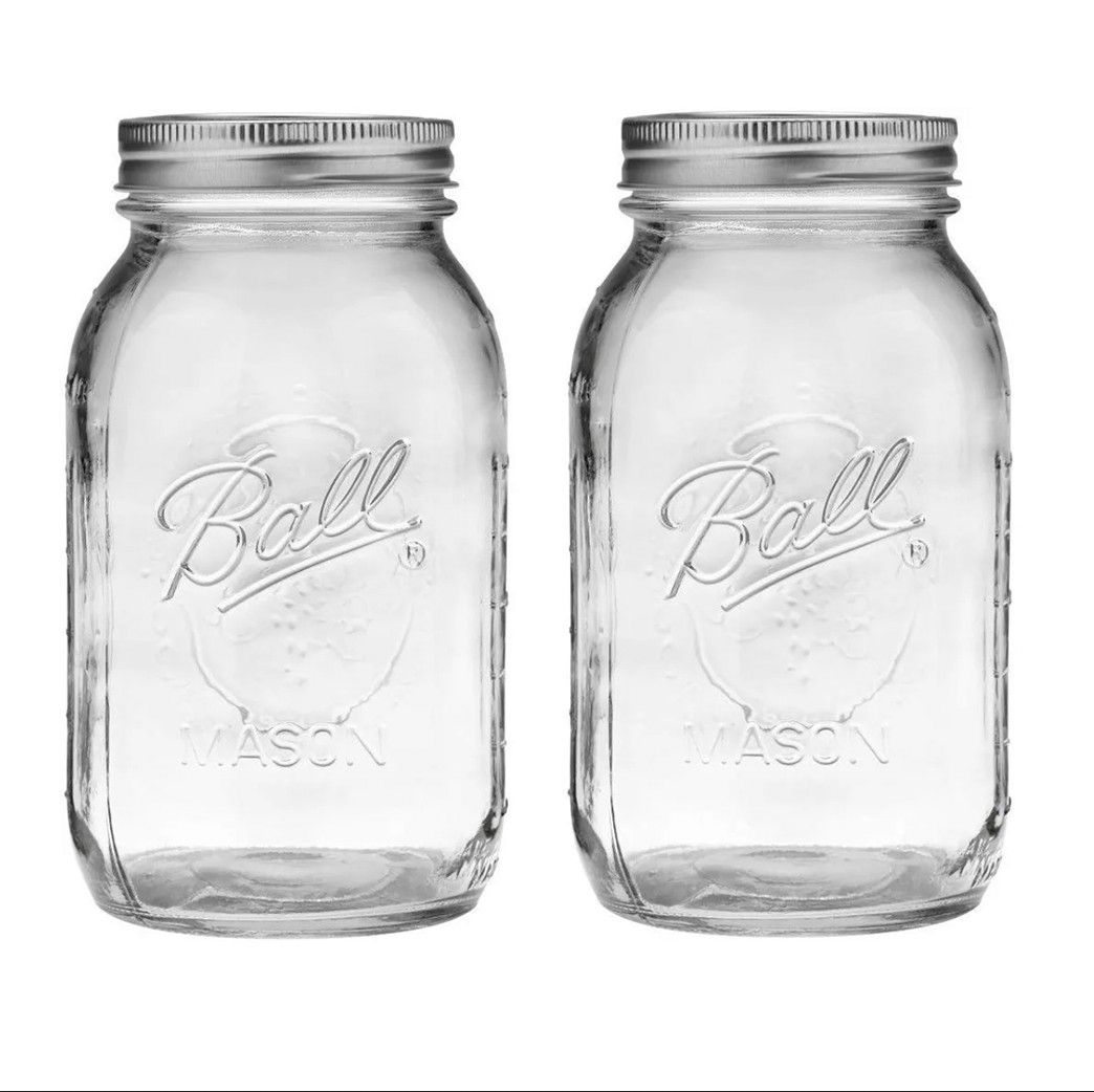 Jarming Collections Glass Spice Jars/Bottles -Mini Mason Jars 4 oz