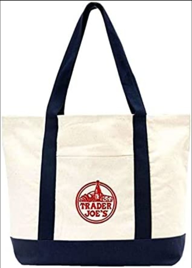 Trader Joe's Reusable Grocery Tote Bag from New Jersey – Greetings from the  Past