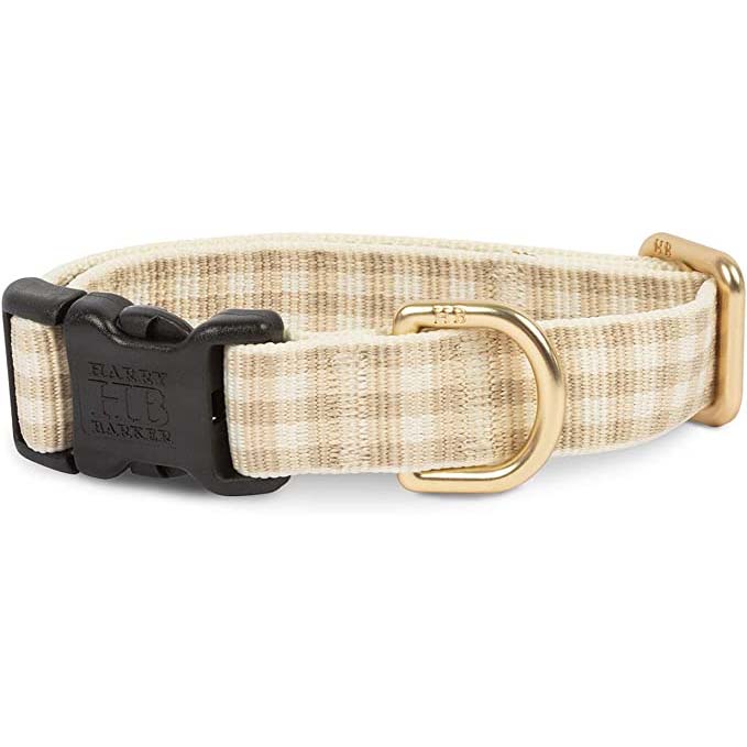 Preppy Dog Collars - Braided, Rope, Plaid, Leather, Gingham, & More - Harry  Barker