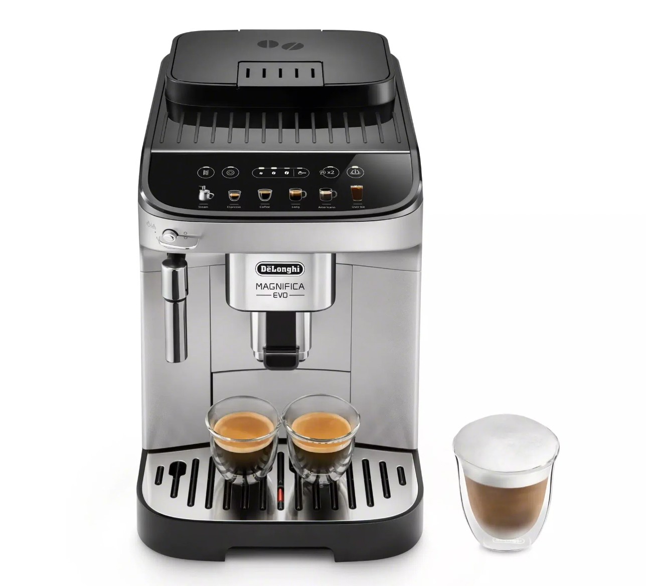 De'Longhi metallic Magnifica Evo Coffee Machine