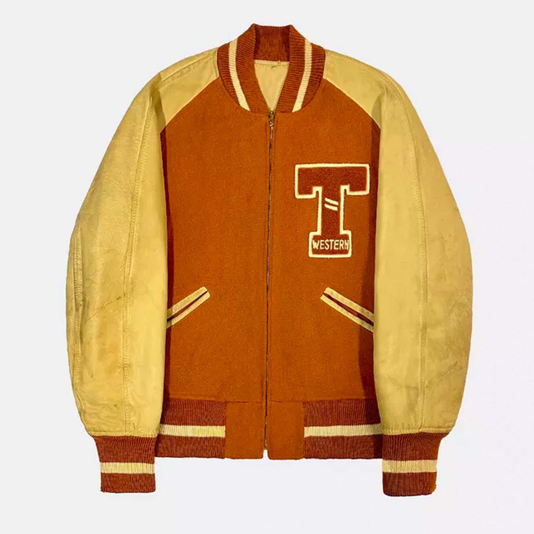 Maker of Jacket Varsity Jackets Vintage Texas High School Football