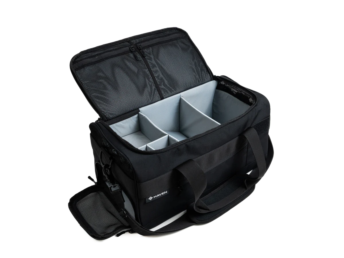 Haven Athletic Gym Bag Features Compartments And Dividers