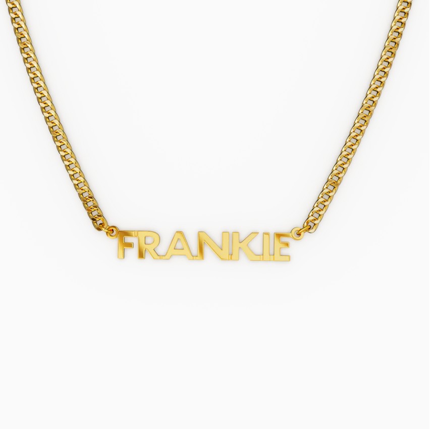 Mint & Lily Is Having a BOGO Sale on Nameplate Necklaces