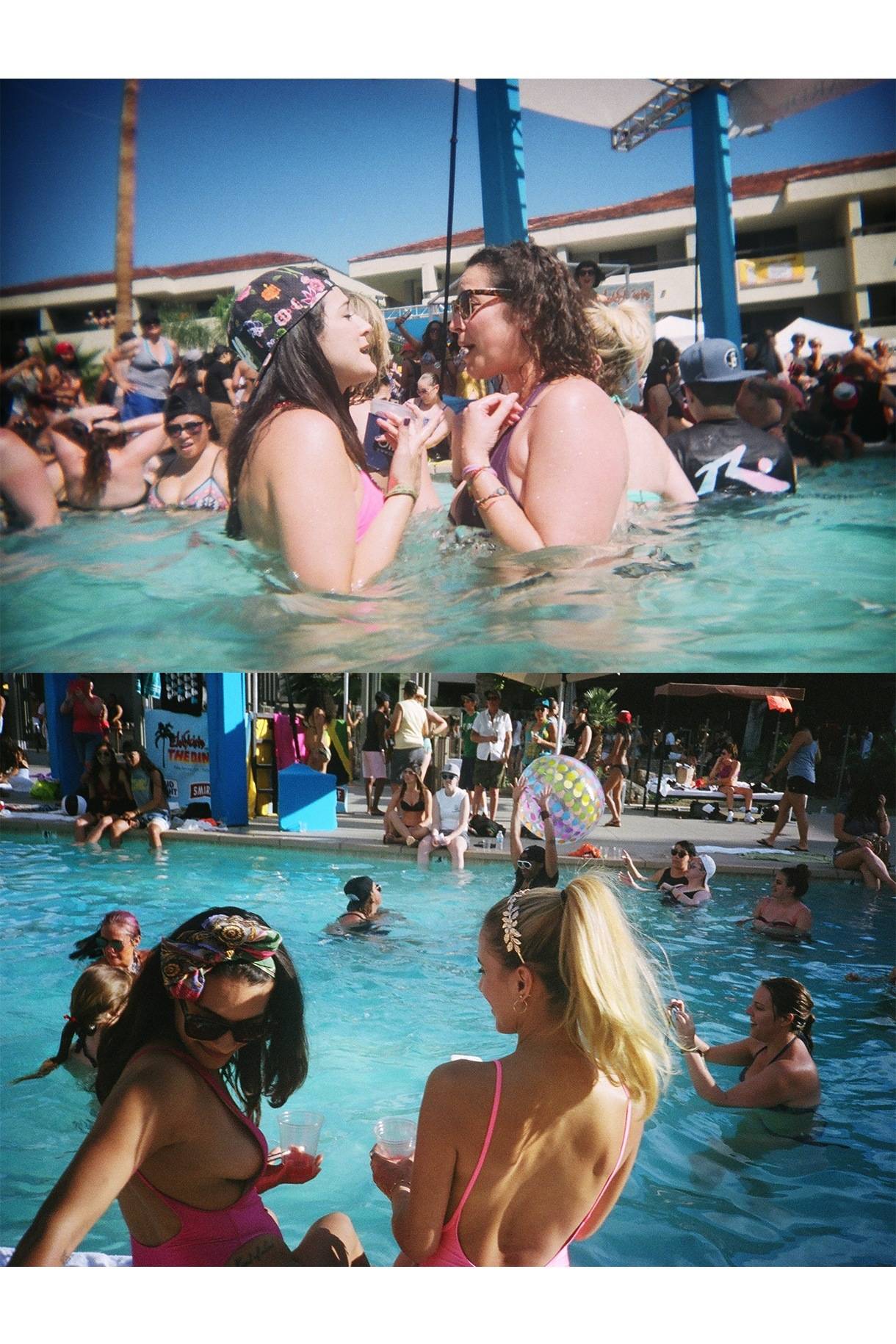 Secret Lesbian Pool Party