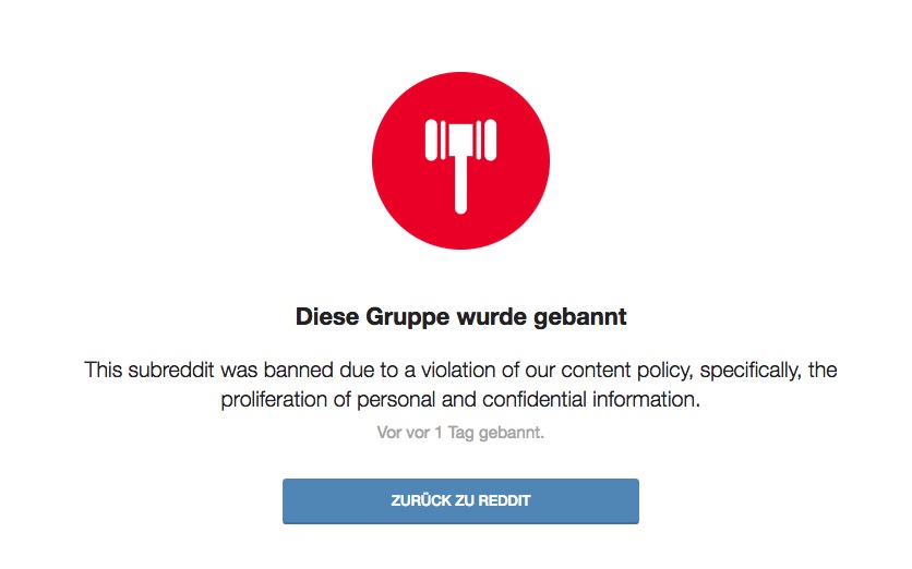 Reddit Hat Zwei Der Grossten Rechten Gruppen Von Seiner Plattform Geschmissen