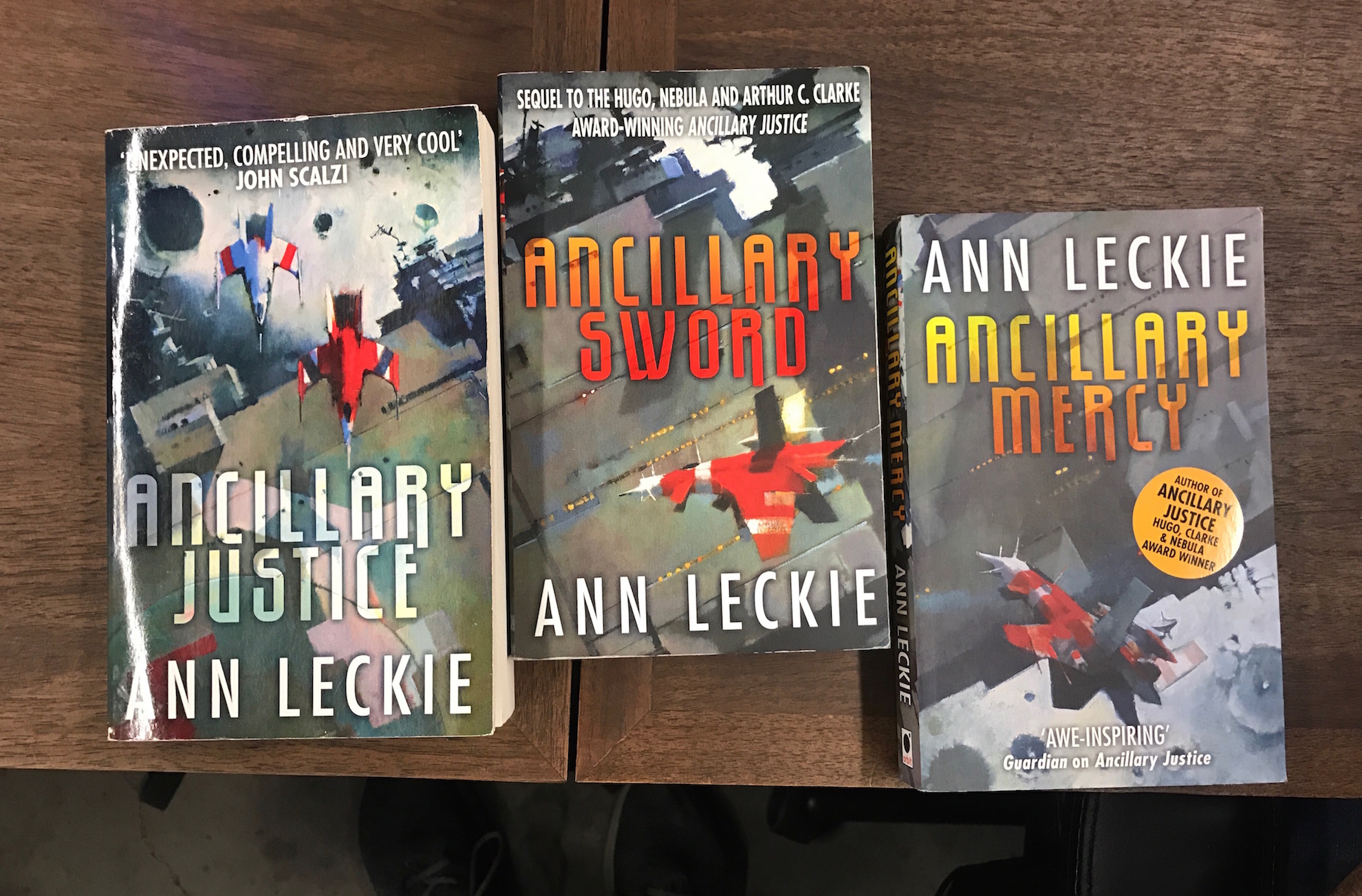 ann leckie books in order