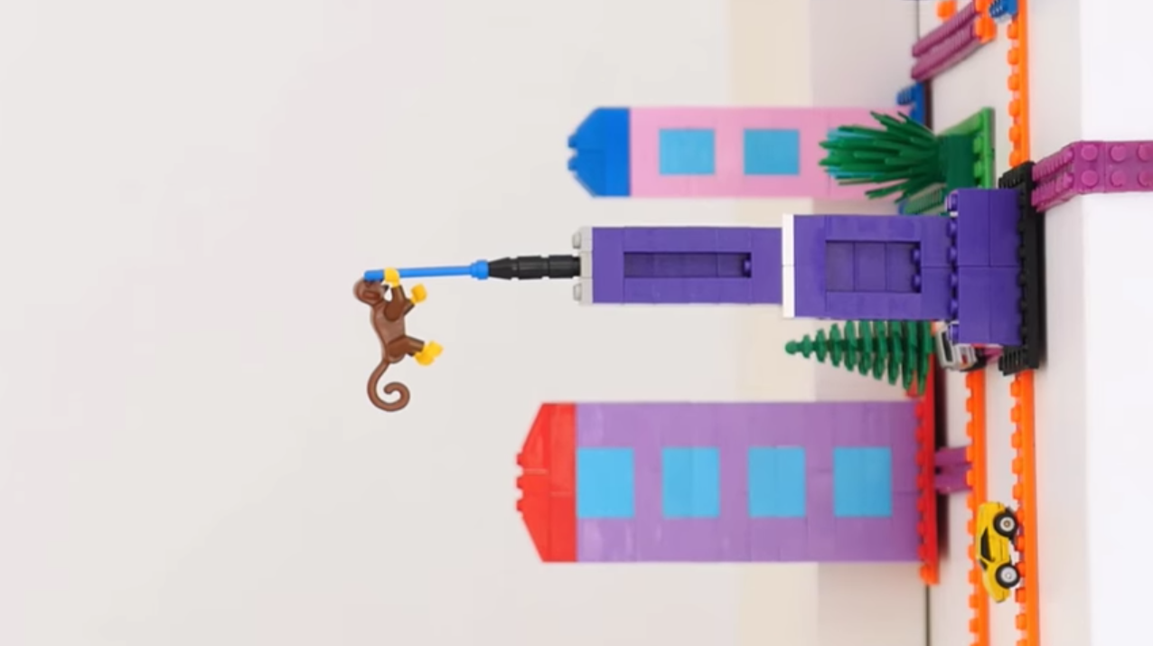 Nimuno Loops tape lets you build Lego on almost anything