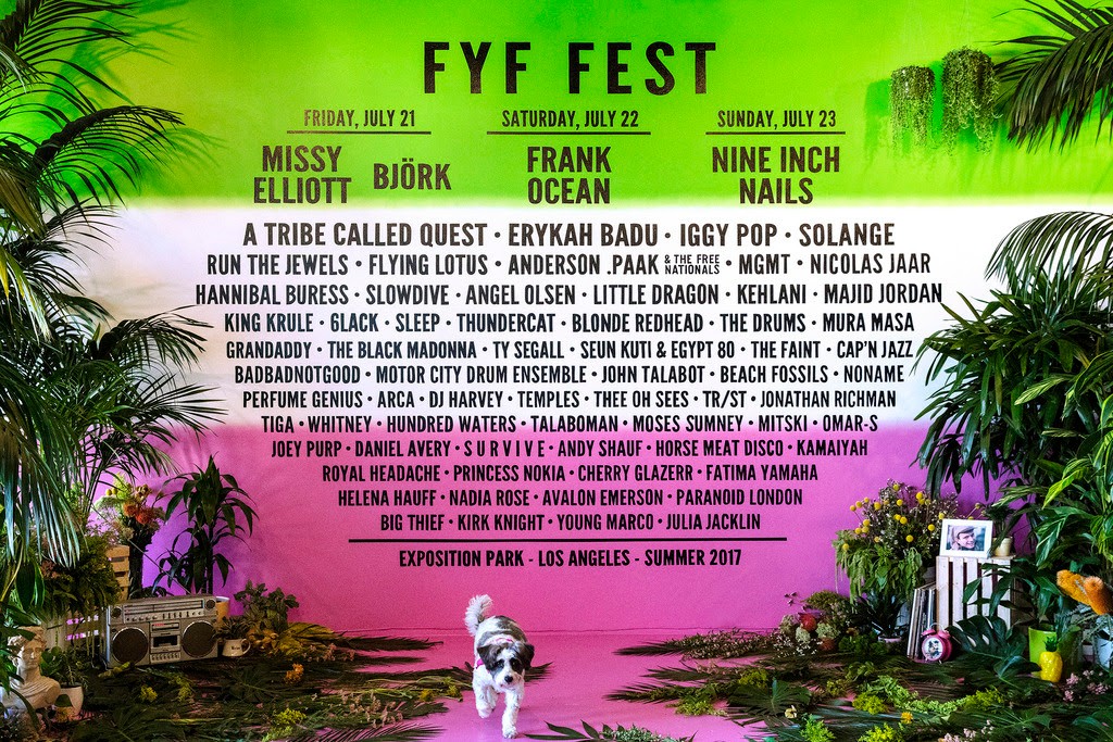 Festival FYF 2017: Conoce el Lineup con NIN, Björk, Frank Ocean, MGMT y más