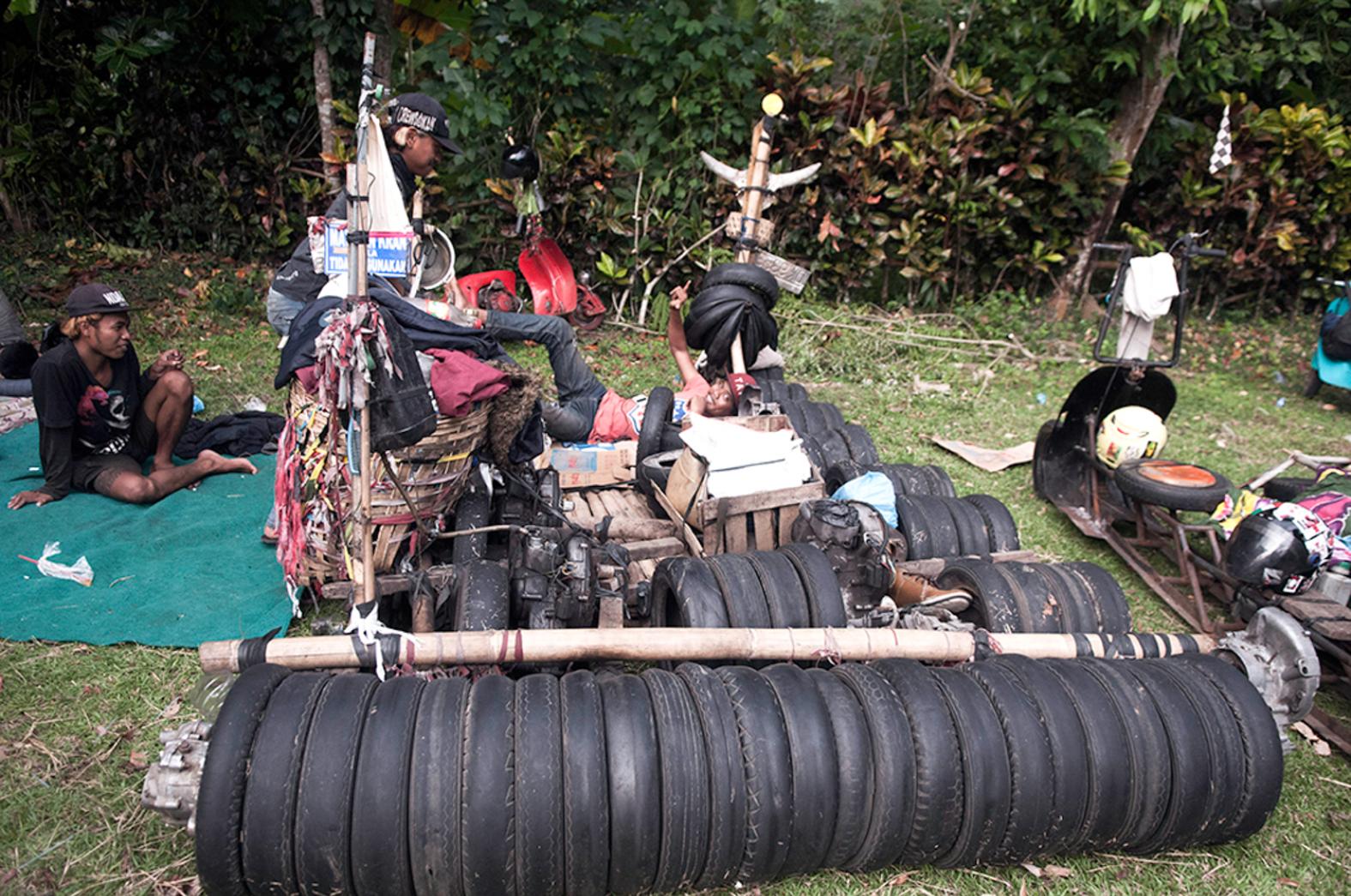 Joyriding Through The Jungle With The Punks Who Mod Vespa Scooters