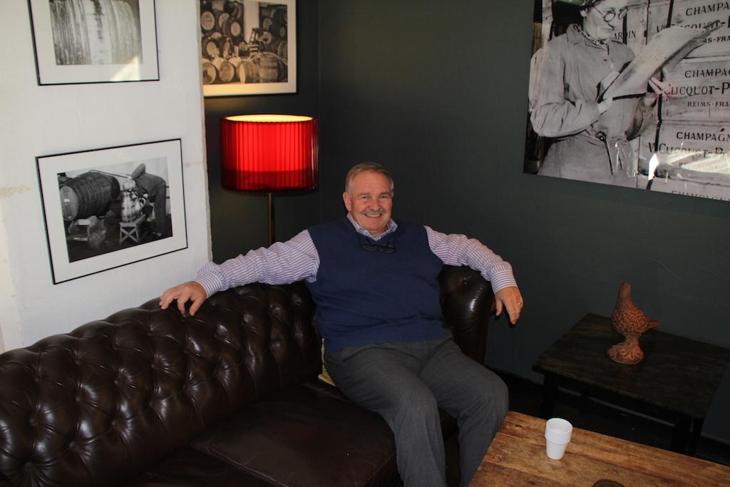 Professor David Nutt i Stockholm. Foto av skribenten