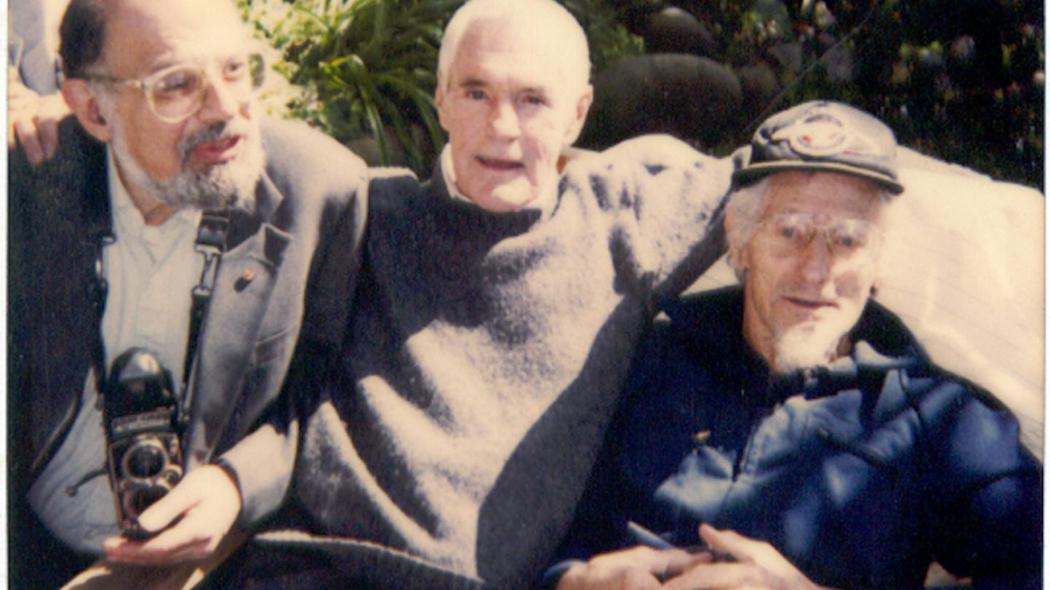 Allen Ginsberg, Timoyhy Leary och John Lilly år 1991. Foto via Wikimedia Commons