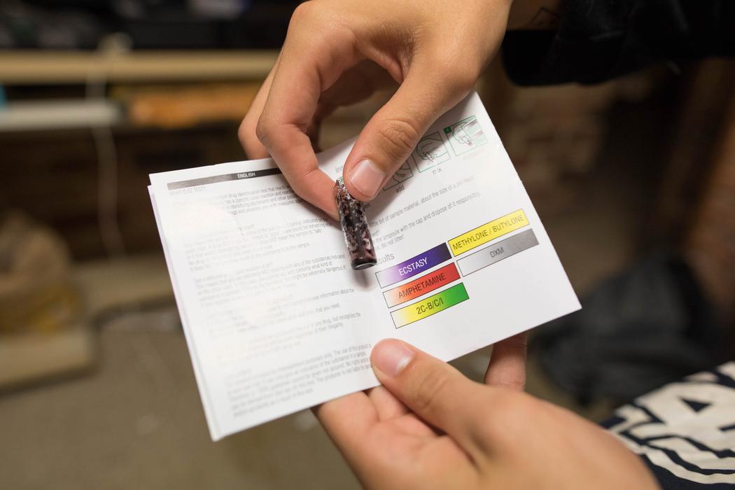 Marquis Reagent Test Chart