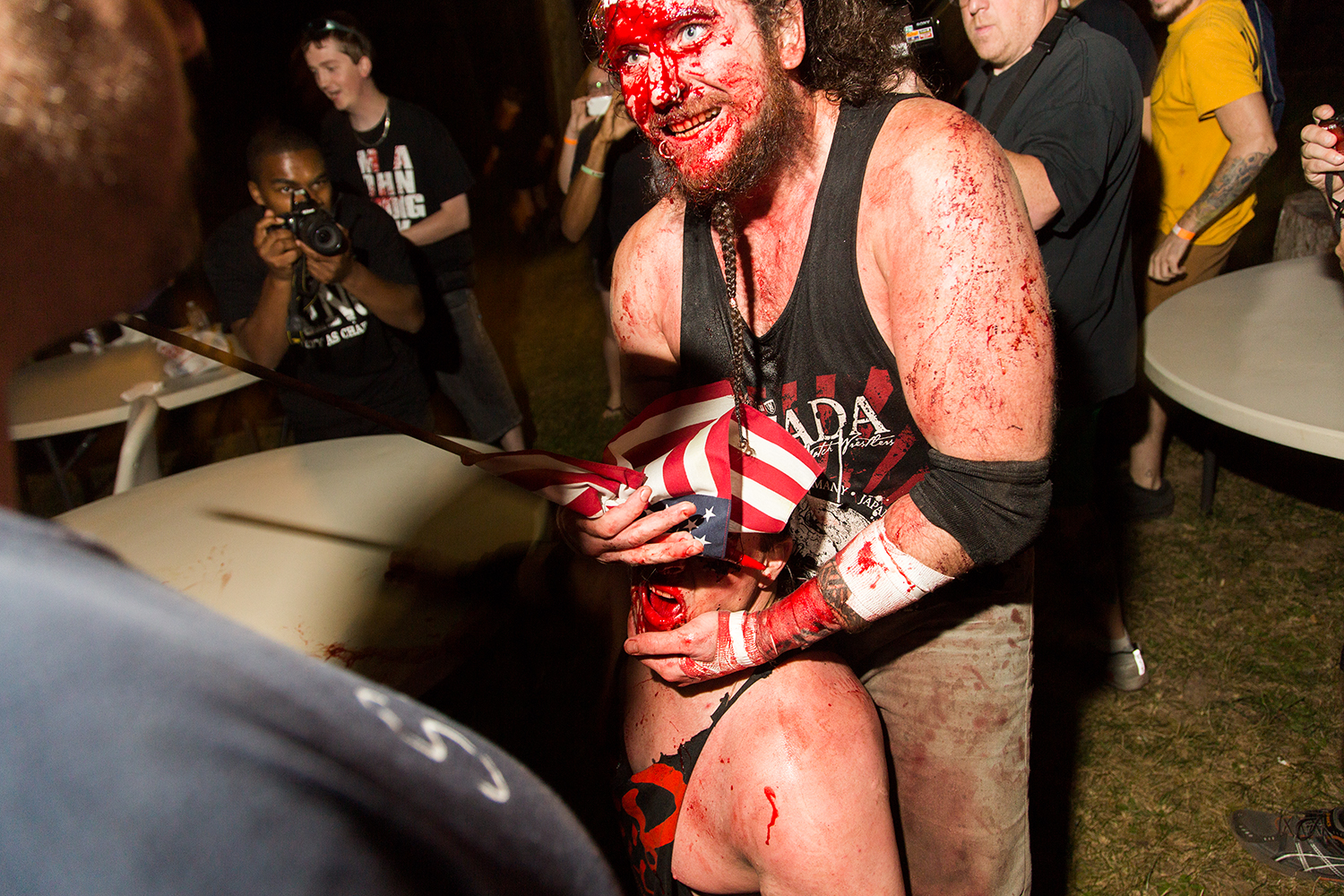 Masda, Nick Gage Invitational Ultraviolent Tournament, GCW, Warren American Legion, Warren, New Jersey, September, 5, 2015