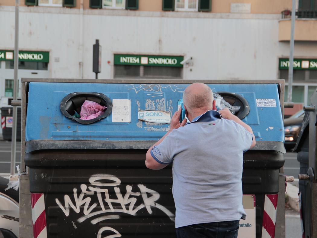 emergenza rifiuti roma