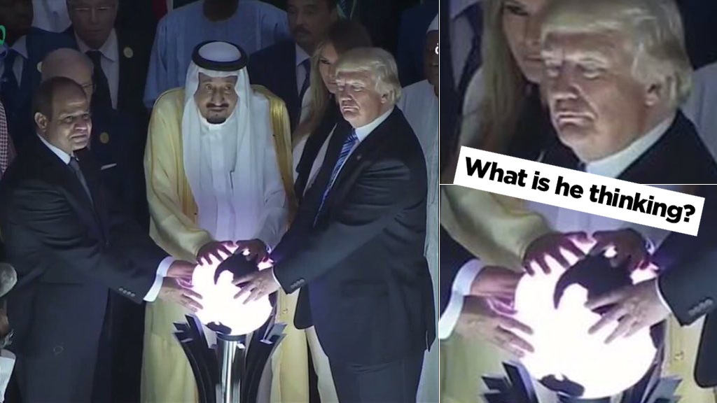 Trump Touched An Orb And He Liked It - VICE