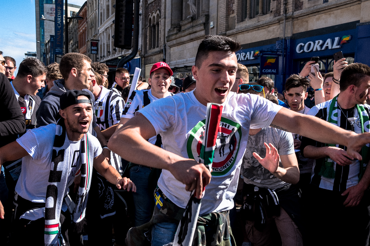 juventus real madrid cardiff tifosi