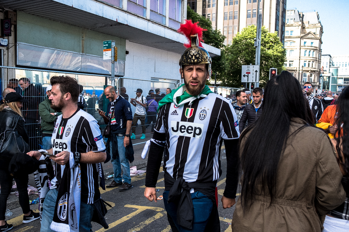 juventus real madrid cardiff tifosi