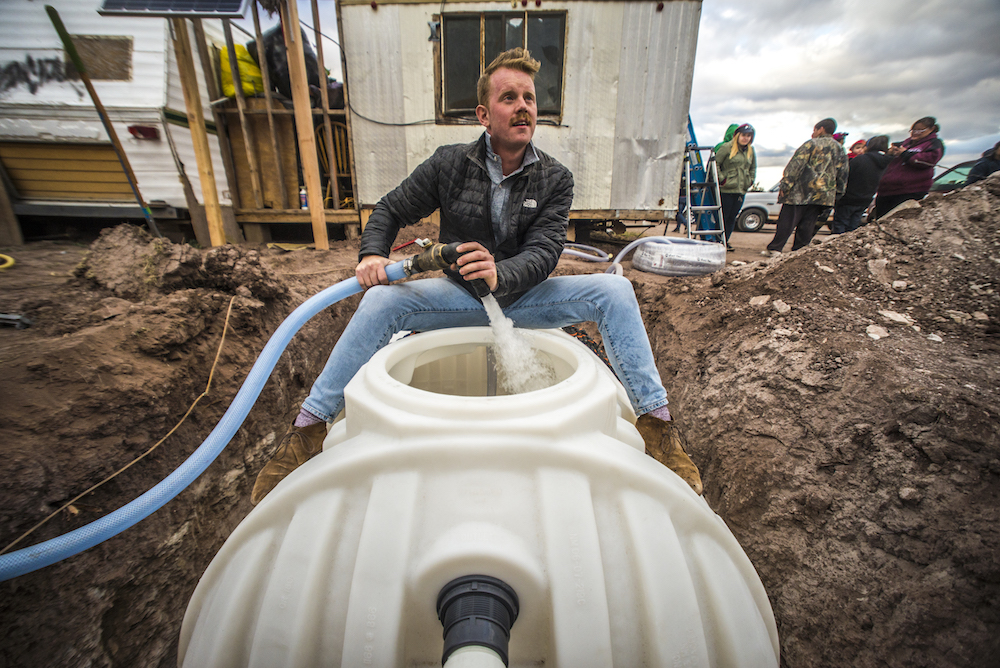 Photo via Jake Viramontez for DigDeep Water.