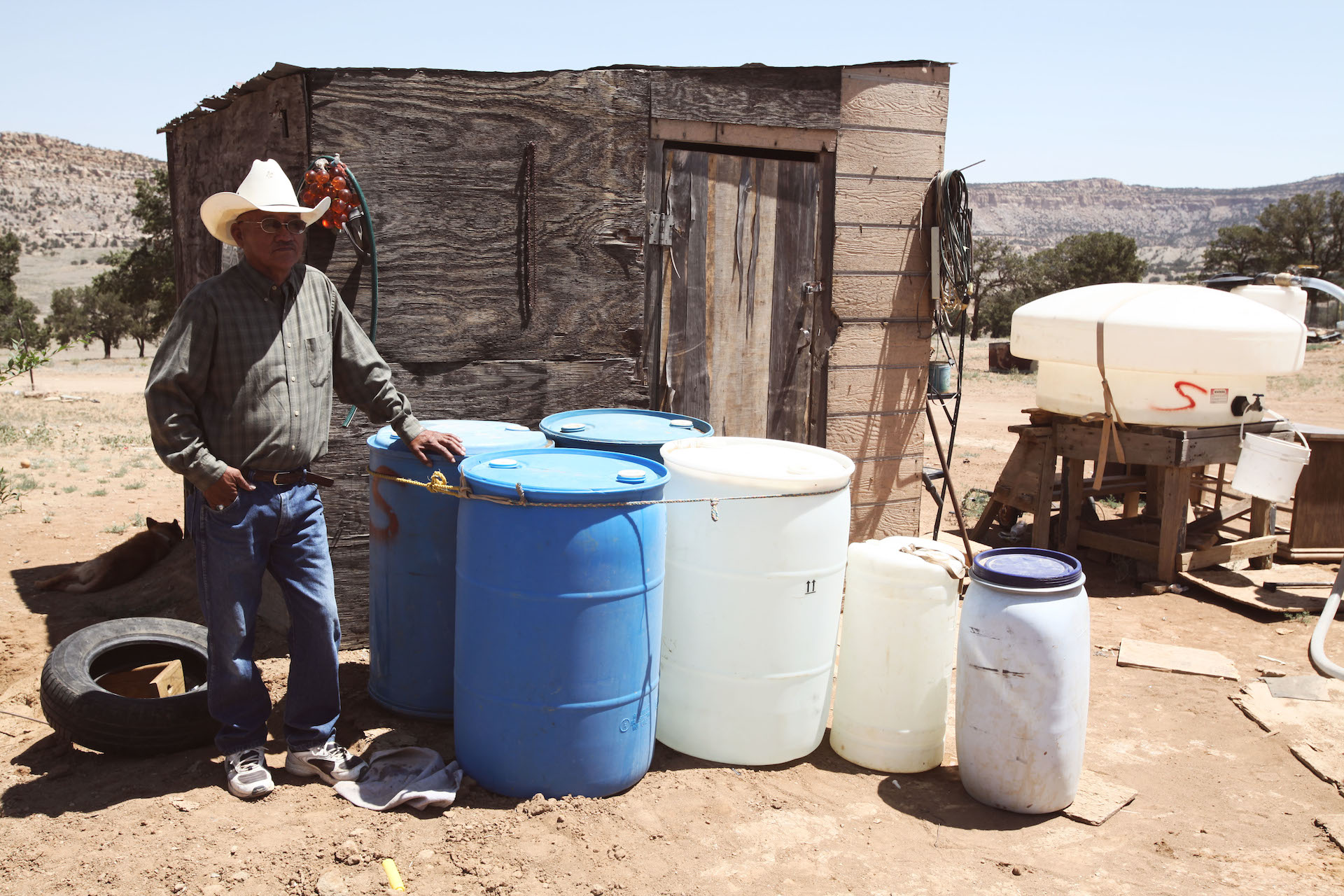 Photo via Heather Gildroy for DigDeep Water.