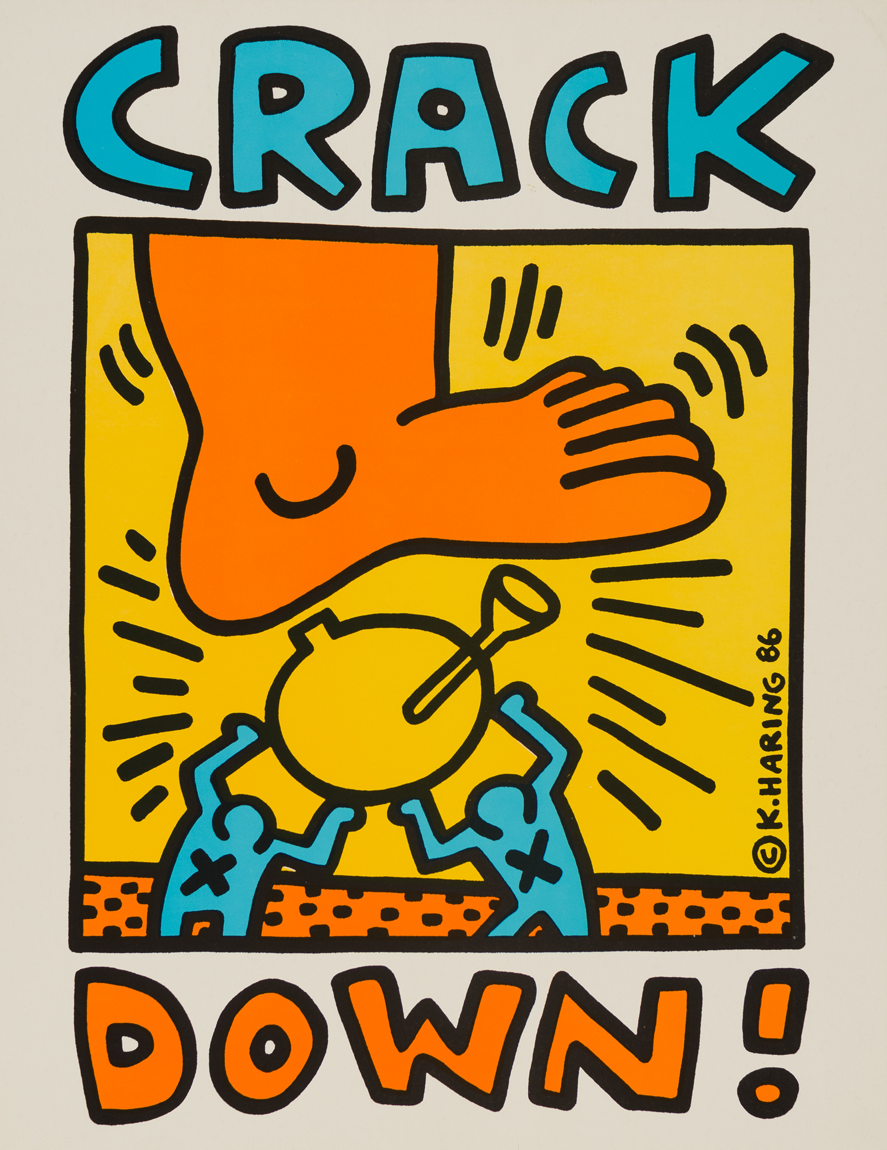 Keith Haring’s Earliest Posters Go On Display