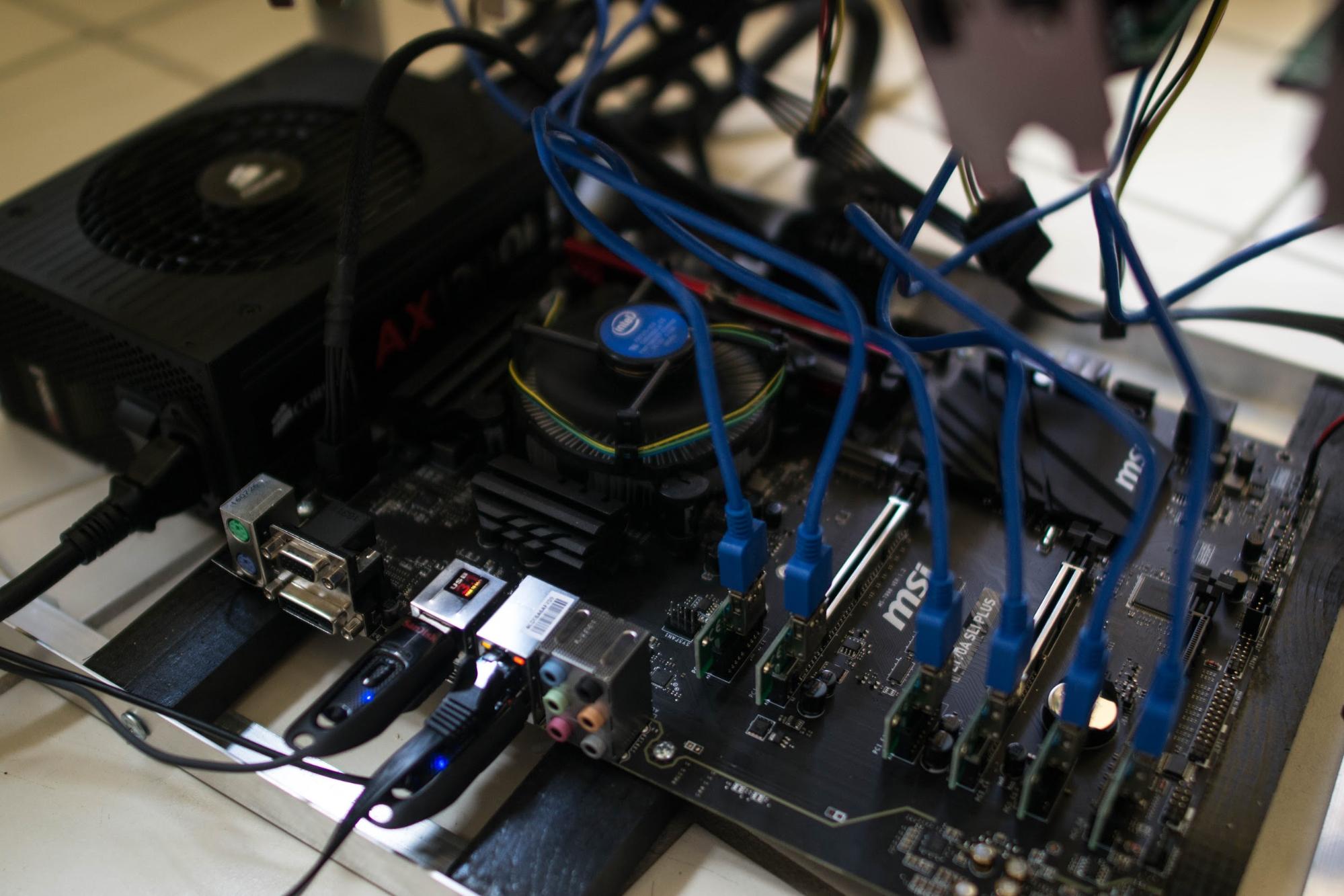 ethereum mining motherboard