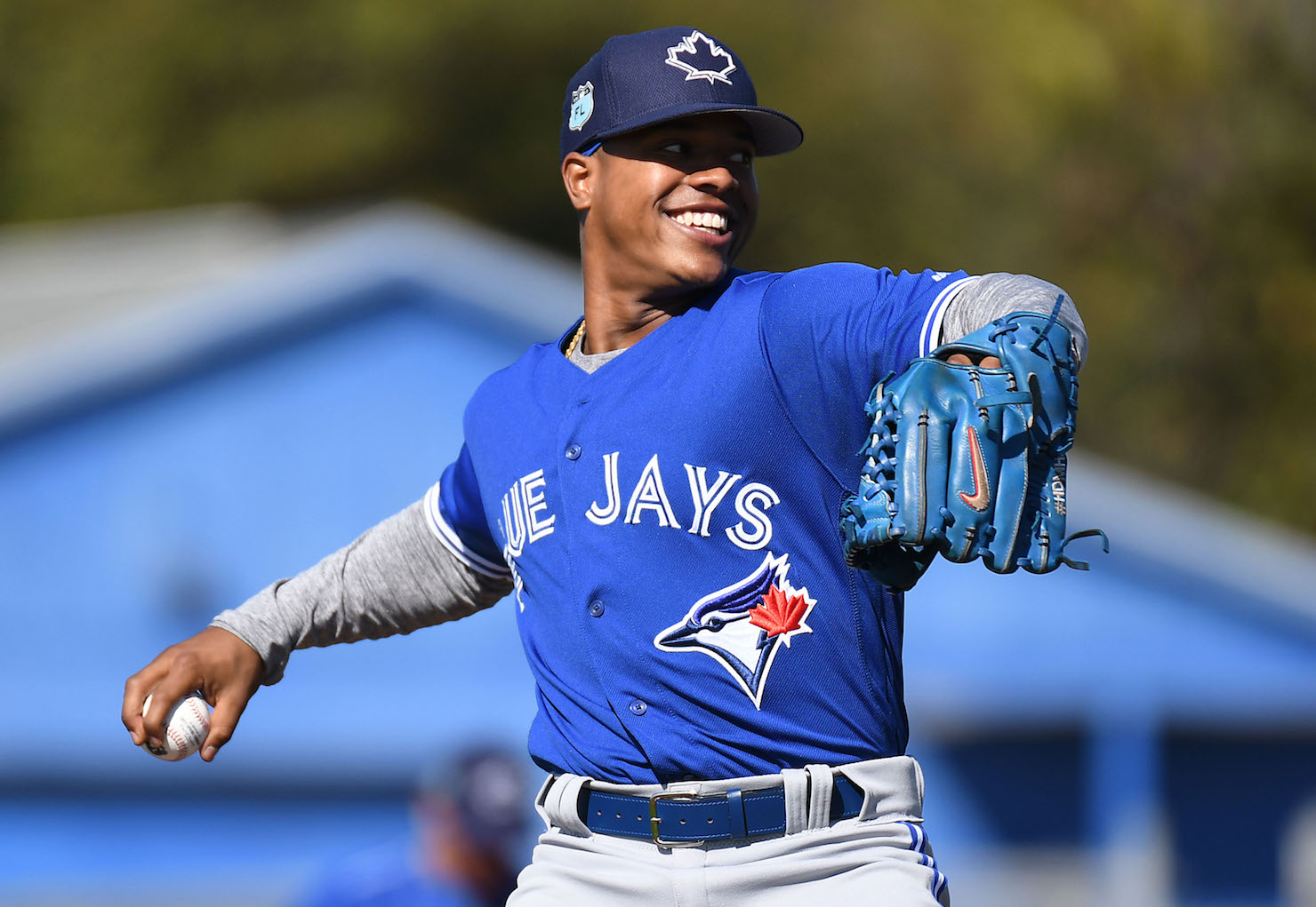 Blue Jays get nicknames for their jerseys. It's a lineup of Joey