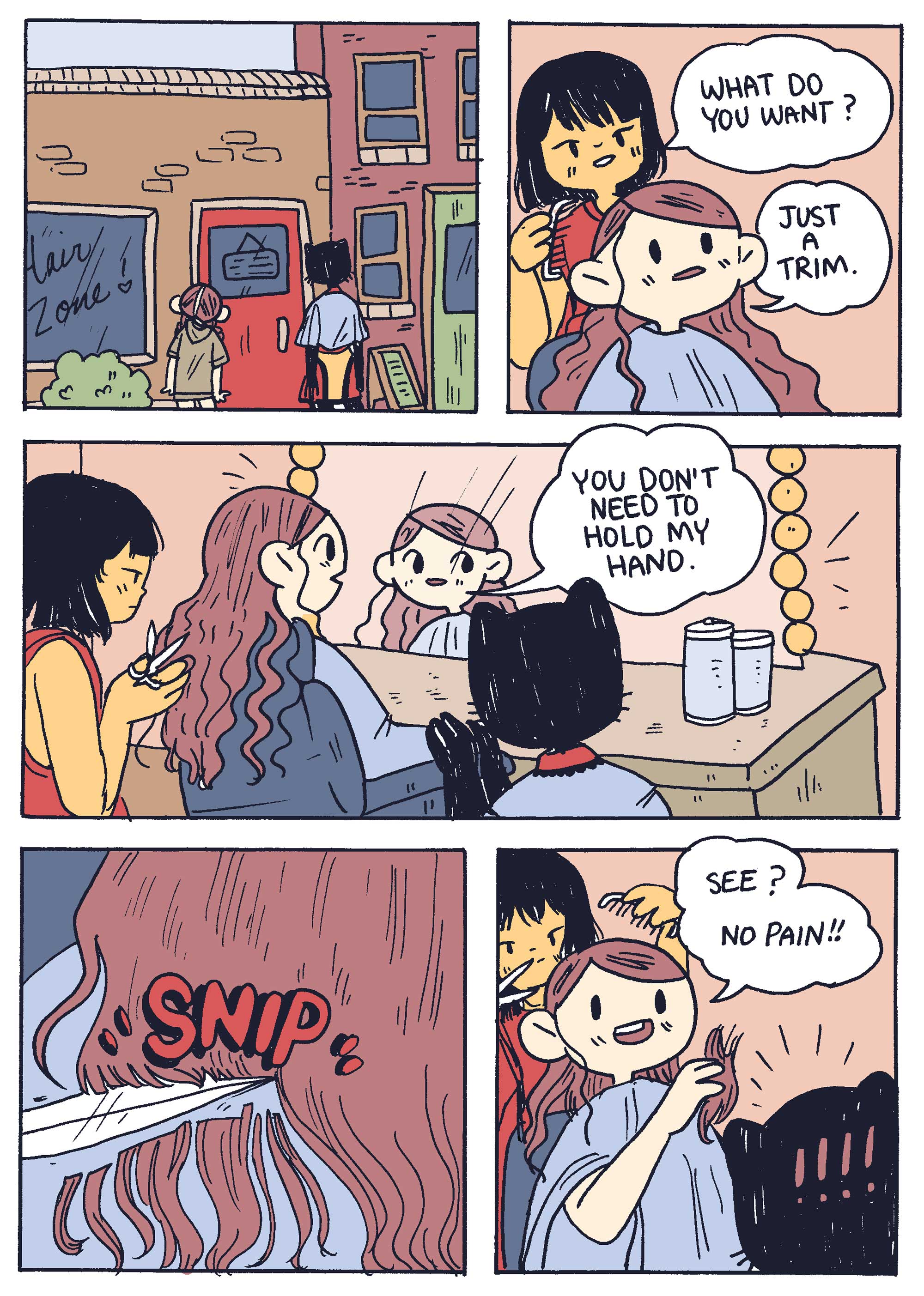 Catboy's Haircut,' Today's Comic by Benji Nate