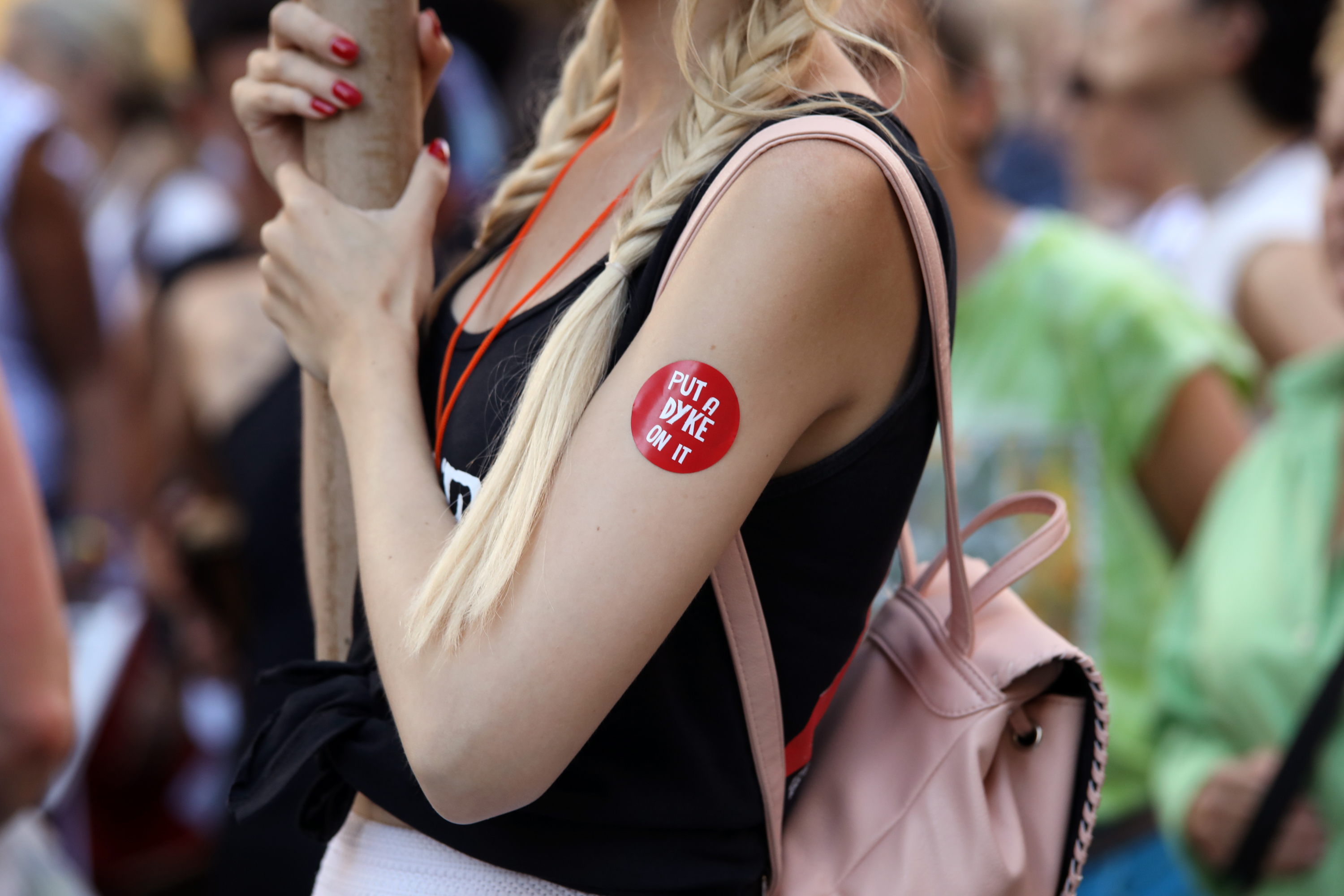 In Photos Thousands Of Lesbians Protest For Dyke March Vice