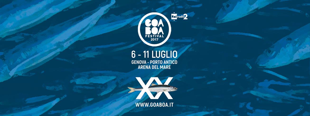 goa boa festival 2017 GBXX genova luglio