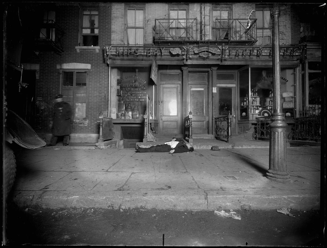 Meurtres Dans La Ville Des Photos De Scènes De Crime Dans Le New York