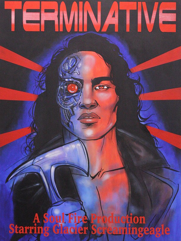 This Artist Recreated Famous Movie Posters With Indigenous People